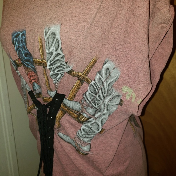 Furst of a kind new with tag cowboy print t shirt - Picture 3 of 4